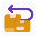 Paquete De Devolucion Caja De Devolucion Entrega De Devolucion Icono