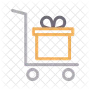 Regalo Carro Dolly Icono