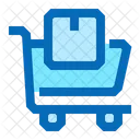 Plataforma Rodante Para Paquetes Plataforma Rodante Caja Icono