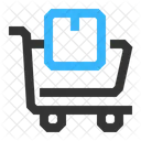 Plataforma Rodante Para Paquetes Plataforma Rodante Caja Icono