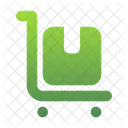 Plataforma rodante del paquete  Icono