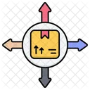 Entrega Mensajero Persona Icono