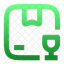 Paquete Fragil Fragil Caja Icono
