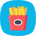 Paquete de papas fritas  Icono