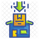 Paquete recibido  Icono