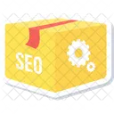 Paquete Seo Analisis Grafico Icono