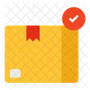 Paquete Verificado Paquete Verificado Logistica Icono