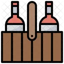 Paquete de vino  Icono