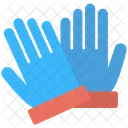 Guantes Par Azul Icono