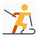 Para Cross Country Skiing Snow Endurance Icon