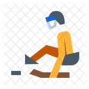 Para Ice Hockey Ice Puck Icon