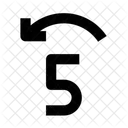 Segundo para trás  Icon