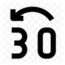 Segundo para trás  Icon