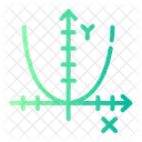 Parabolic Parabola Function Icon