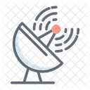 Astronomy Radio Telescope Satellite Dish Icon