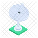 Parabolic Dish Satellite Dish Satellite Antenna 아이콘