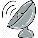포물선 접시 우주 접시 위성 아이콘