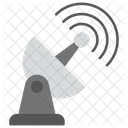 위성 접시 우주 아이콘