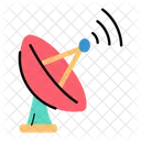 Parabolic Dish Satellite Dish Space Communication Icon