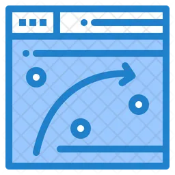 Parabolic Graph  Icon