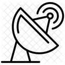 Parabolschussel Satellit Antenne Symbol