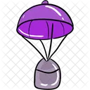Parachute Air Delivery Space Supply Delivery Icon