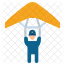 Fly Army Paraglide Icon