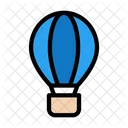 Parachute Airballoon Fly Icon