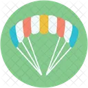 Parachute Fly Hot Icon