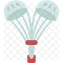 Parachute Booster Rocket Icon
