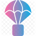 Parachute Delivery Skydiving Icon