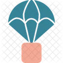 Parachute Delivery Skydiving Icon