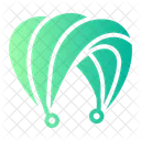 Parachute Jump Aeroplane Icon