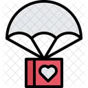 Parachute Charitable Box Charitable Box Parachute Icon