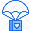 Parachute Charitable Box Charitable Box Parachute Icon
