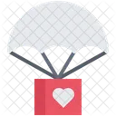 Parachute Charitable Box Charitable Box Parachute Icon