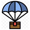 On Demand Parachute Delivery Icon