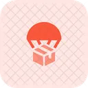 Parachute Delivery Parachute Air Delivery Icon