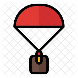 Parachute Delivery  Icon