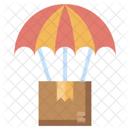 Parachute Delivery  Icon