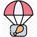 Parachute delivery  Icon