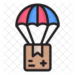 Parachute Delivery  Icon