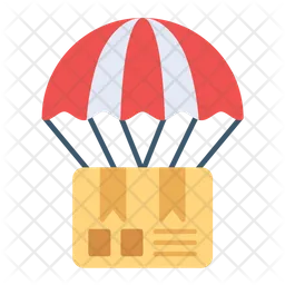 Parachute Delivery  Icon