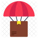 Parachute Delivery Air Delivery Parachute Package Icon