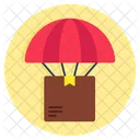 Parachute Delivery Air Delivery Parachute Package Icon