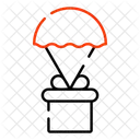Parachute Delivery  Icon