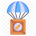 Parachute Delivery  Icon