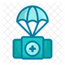 Parachute Medicine Medical Icon