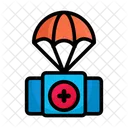 Parachute Delivery  Icon
