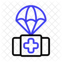 Parachute Delivery  Icon